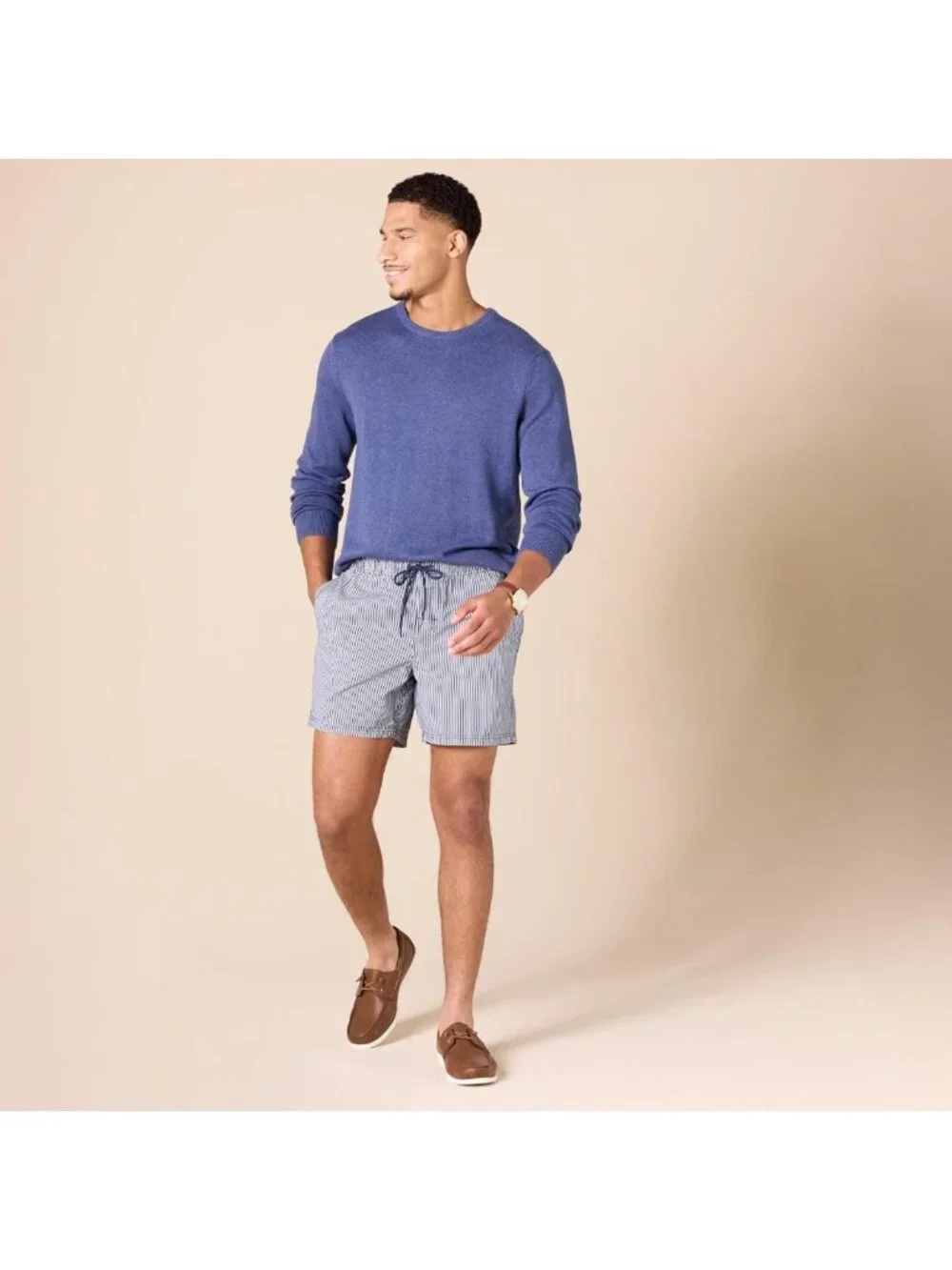 Men's Slip-On Boat Shoes - Ventilated, Non-Slip Design for Comfort & Style